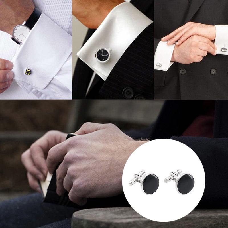 2 Pairs Alloy French Style Buttons Fashion Shirt Buttons - Image 3