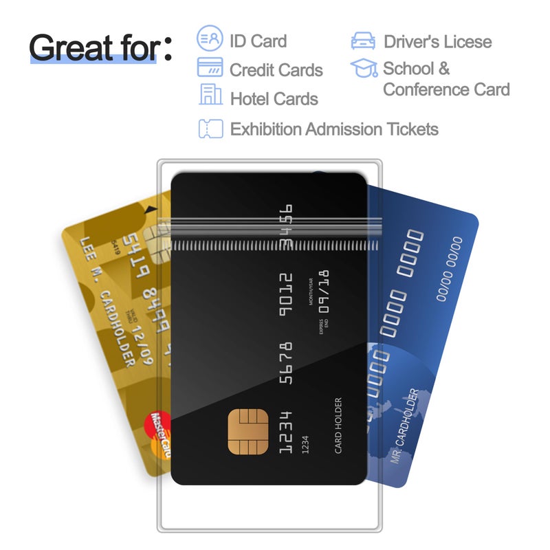 MoHern 30 Pcs Lanyards for ID Badges, Clear Lanyards for Cruise Ship Cards, Waterproof Lanyard Card Holder for Carnival Sail, Vertical Nametag Holder (Rainbow, 10 Colors) - Image 4