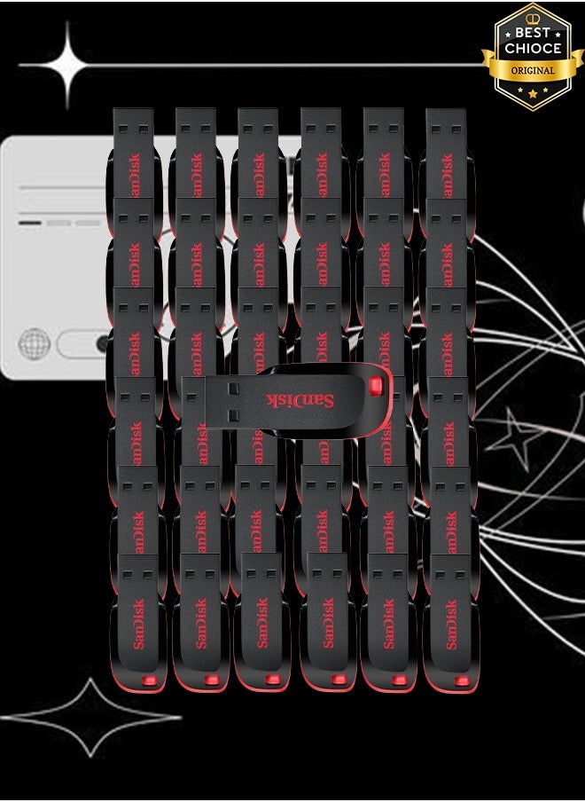 Sandisk 35 Pieces SanDisk Curzer Blade USB 2.0 Flash Drive 32GB  - Image 1