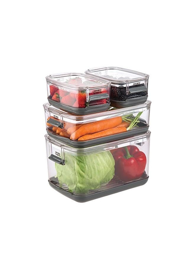 PREPWORKS - By Progressive Produce Prokeeper Storage Container With Stay-Fresh Vent System, 5.7 Quarts - Image 1