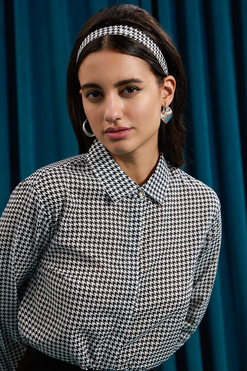 Virgio Cotton Tie Daywear Up Shirts for Women