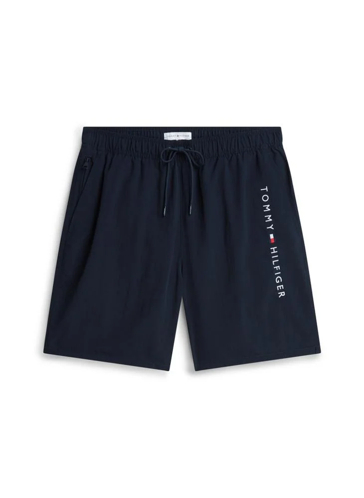 Tommy Hilfiger  Original Logo Long Length Swim Shorts for Men | Best Price UAE