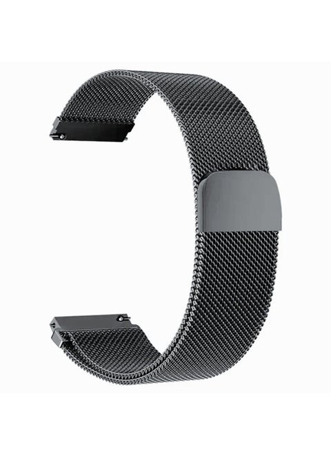 Milanese Single Loop Band For CMF by Nothing Watch Pro/Watch Pro 2 Watchband Bracelet, Metal Mesh Magnetic Folding Buckle  Replacement Straps- Grey