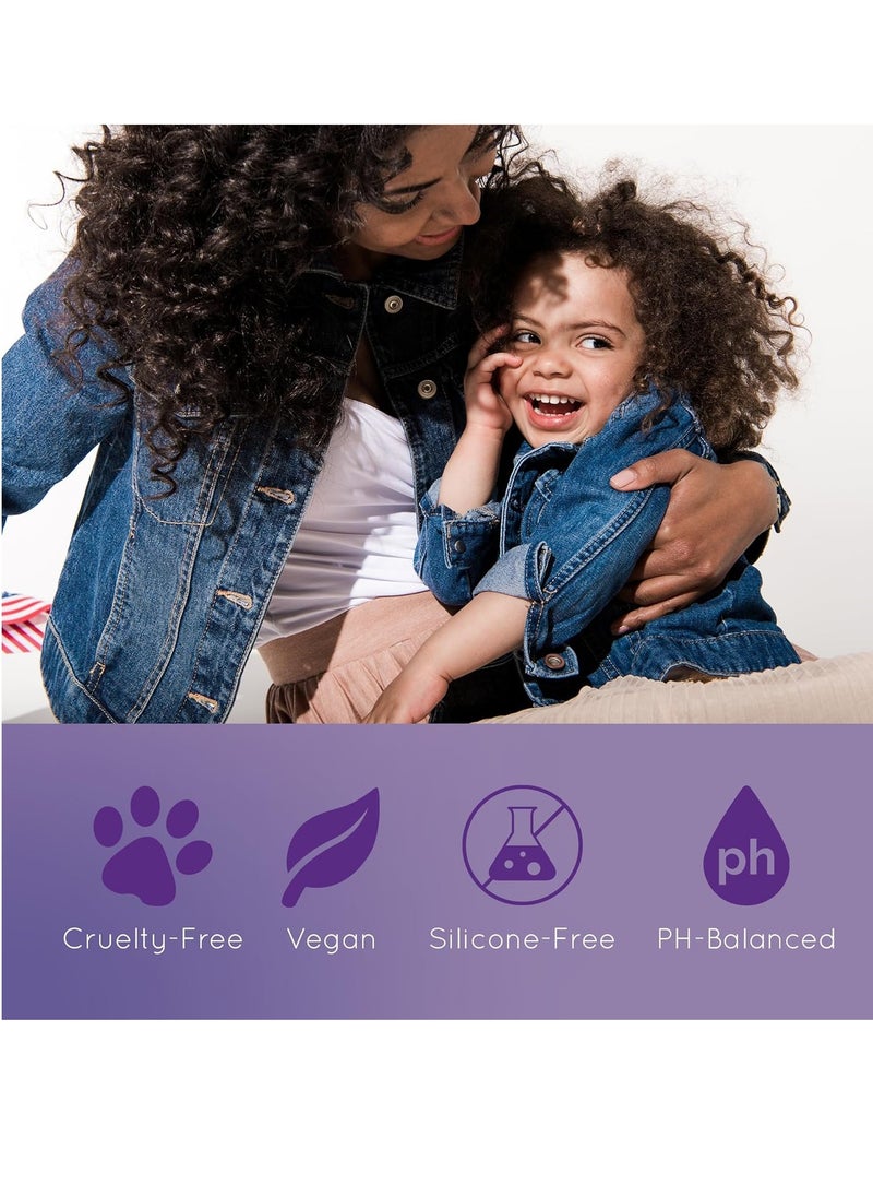Curl Keeper Curl Keeper Kinder Curly Hair Products Travel Set for Kids - Super Curls Styler, Magic Mist Detangler Spray & Curl Cream for Natural Beauty ( 3-Pack, 3 oz each)  - Image 2