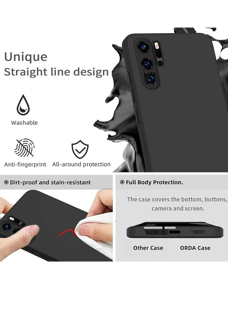 TIGER Huawei P30 Pro Case Cover – Slim Fit Flexible Silicone Protective Case with Shock-Absorbing Corners & Raised Camera Protection | Soft Interior, Anti-Scratch, Lightweight Phone Cover for Huawei P30 Pro, Easy Access to All Ports - Image 3
