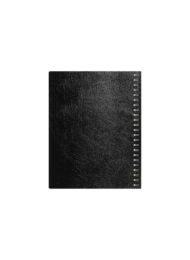 Collins Collins Leadership 12 Month Mid/Academic Year Planner, July 2025-July 2026- Day-to-Page Appointments Diary, A4 Size, Black