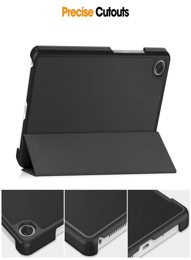 Gylint جراب Gylint لجهاز Lenovo Tab One 8.7 بوصة / Tab K9، جراب قابل للطي فائق النحافة من جلد البولي يوريثان مع خاصية التشغيل/الإيقاف التلقائي لجهاز Lenovo Tab K9 8.7 بوصة، أسود - Image 4