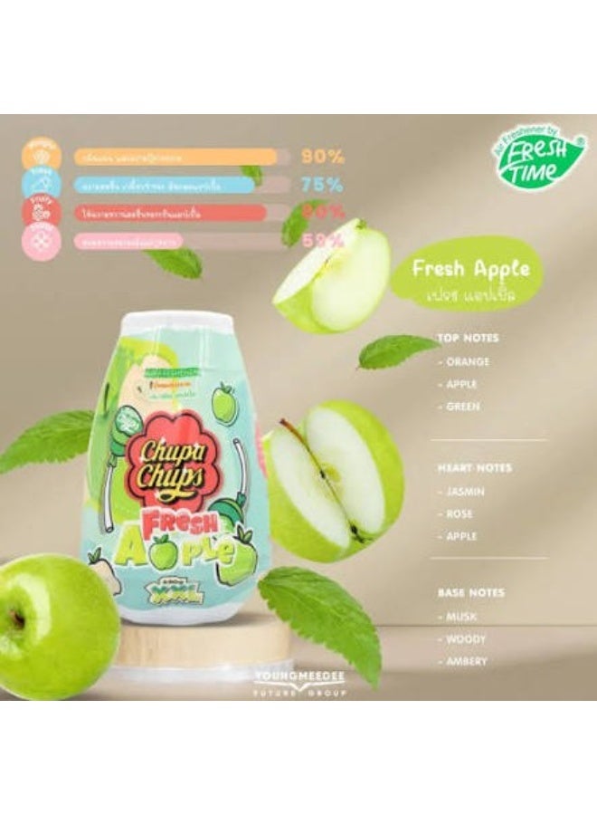 Chupa Chups Fresh Apple Air Freshener XXL 230g – Long Lasting Sweet Apple Gel Fragrance for Car, Home & Office - Image 4