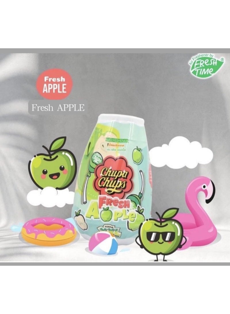 Chupa Chups Fresh Apple Air Freshener XXL 230g – Long Lasting Sweet Apple Gel Fragrance for Car, Home & Office - Image 5
