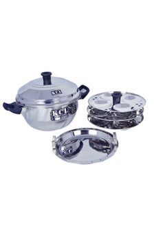 KCL KCL 12 Idly Maker Steamer Plain Induction & Gas Base 