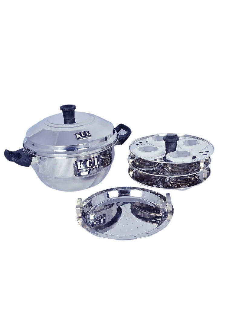 KCL KCL 12 Idly Maker Steamer Plain Induction & Gas Base 