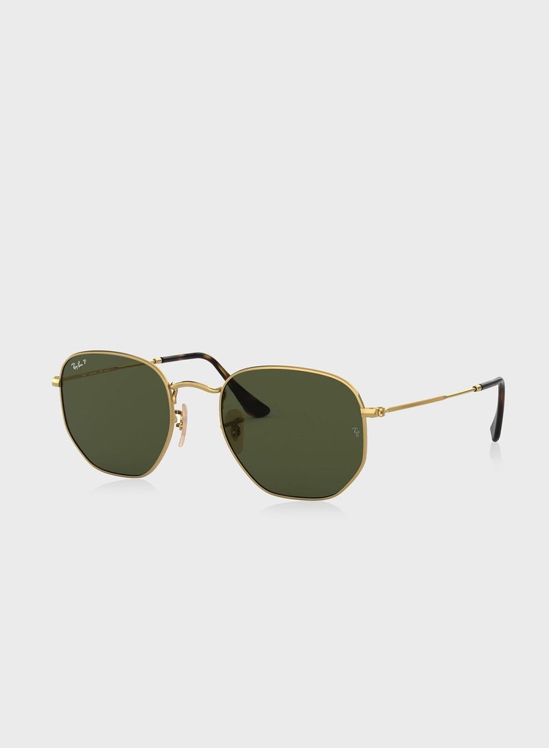 Ray-Ban 0Rb3548N Hexagonal Sunglasses - Image 2