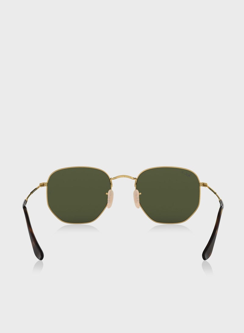 Ray-Ban 0Rb3548N Hexagonal Sunglasses - Image 4
