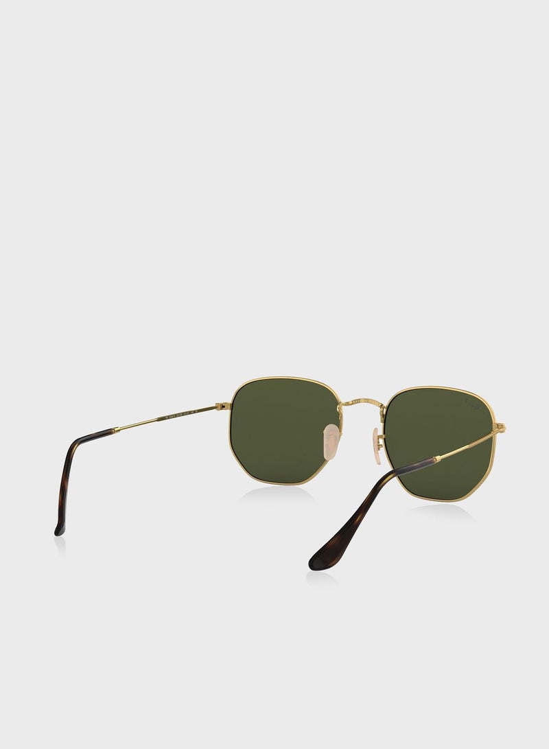 Ray-Ban 0Rb3548N Hexagonal Sunglasses - Image 5