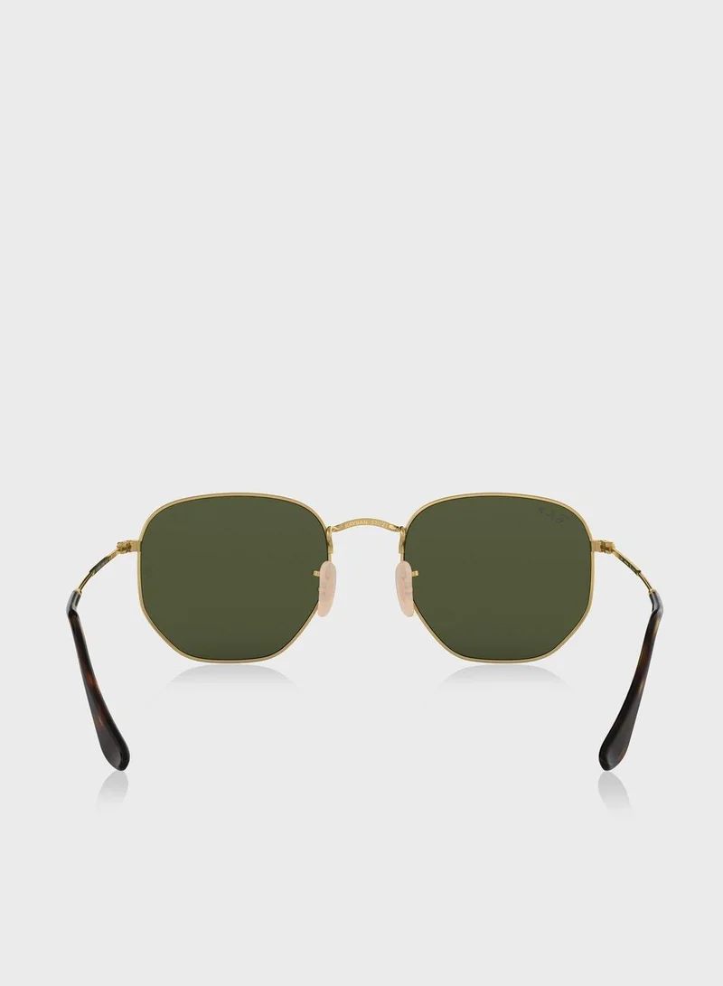 Ray-Ban  0Rb3548N Hexagonal Sunglasses  | Best Price UAE