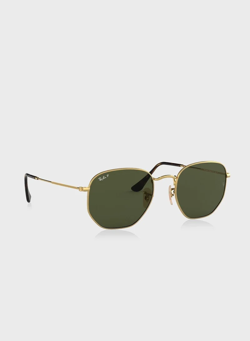 Ray-Ban  0Rb3548N Hexagonal Sunglasses  | Best Price UAE