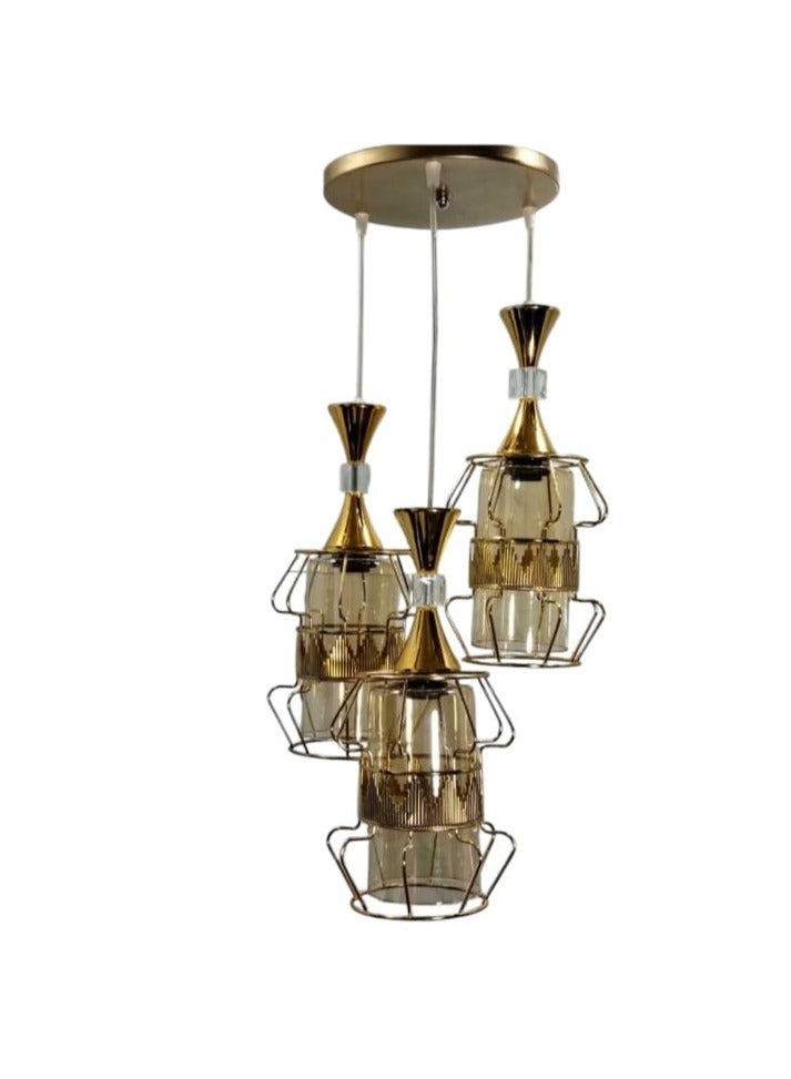 ثريا ذهبية - موديل فرنسا 30*80 سم - Image 3