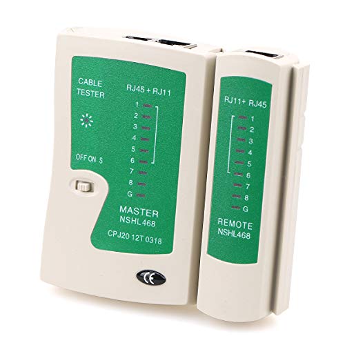 KELUSHI NSHL468 RJ45-RJ11 Multi-Functional Network LAN Cable Tester Test Tool Equipment - Image 1