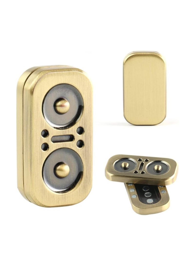 general Magnetic Metal Fidget Toy Rotator Stress Relief Toy, Men's EDC Fidget Toy Tactile Coin Desk Toy Adult Gift - Image 1