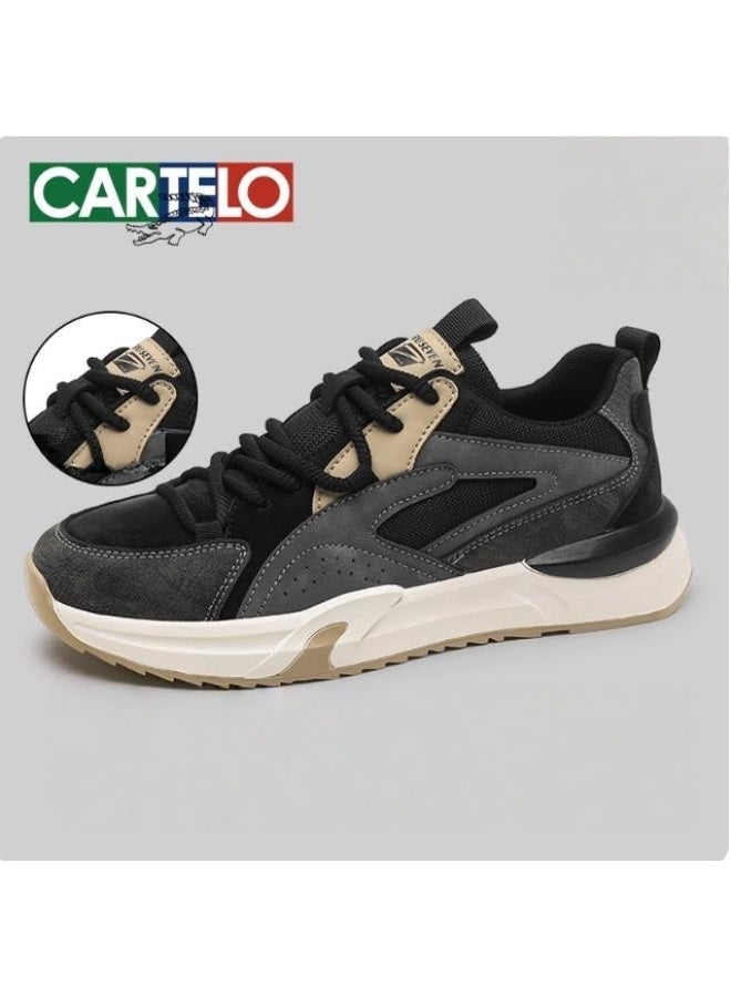 كارتيلو ارتفاع سولة سميكة للرجال يزيد من الأحذية الرياضية المريحة - Image 1