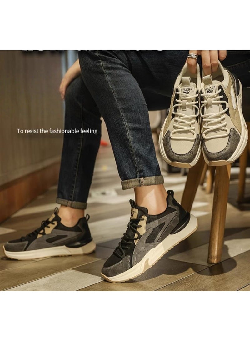 كارتيلو ارتفاع سولة سميكة للرجال يزيد من الأحذية الرياضية المريحة - Image 2