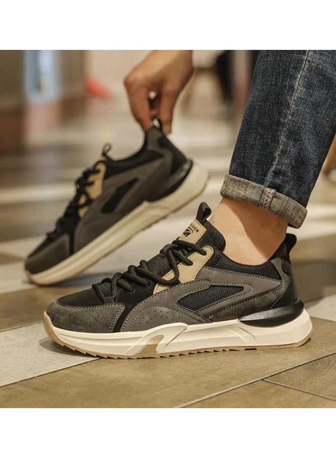 كارتيلو ارتفاع سولة سميكة للرجال يزيد من الأحذية الرياضية المريحة - Image 3