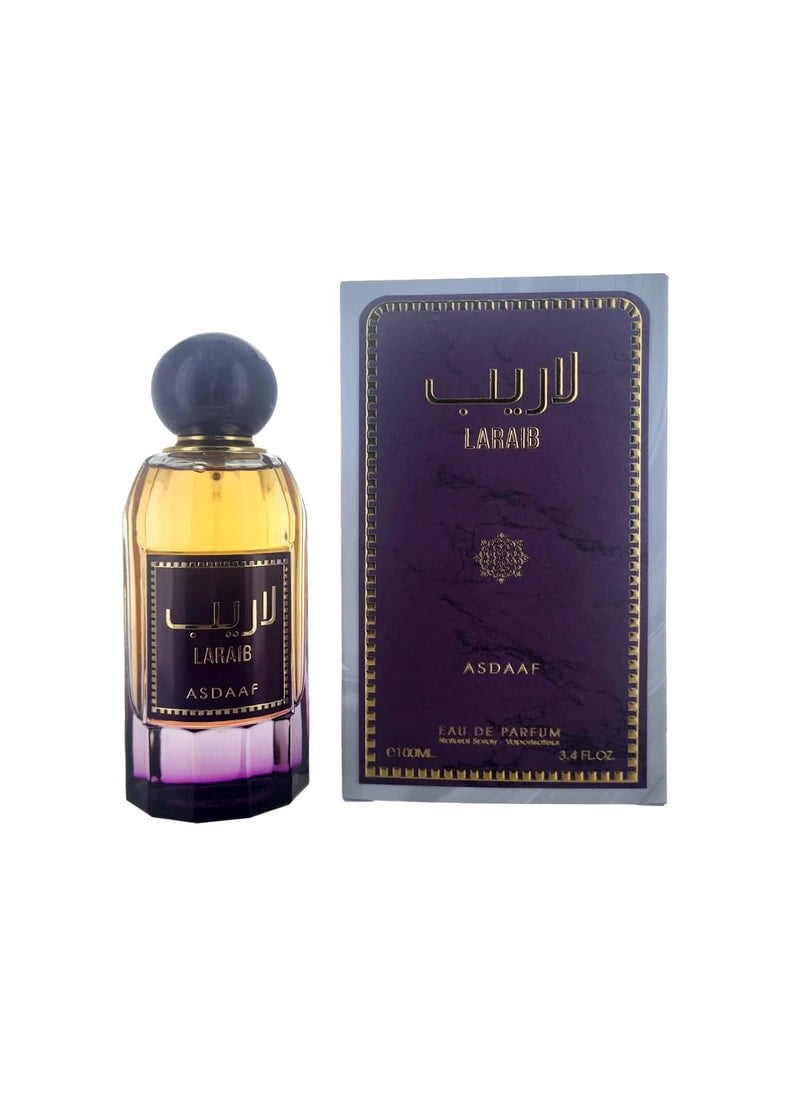 ASDAAF Asdaaf Laraib Eau de Parfum Spray for Unisex, 3.4 Ounce 