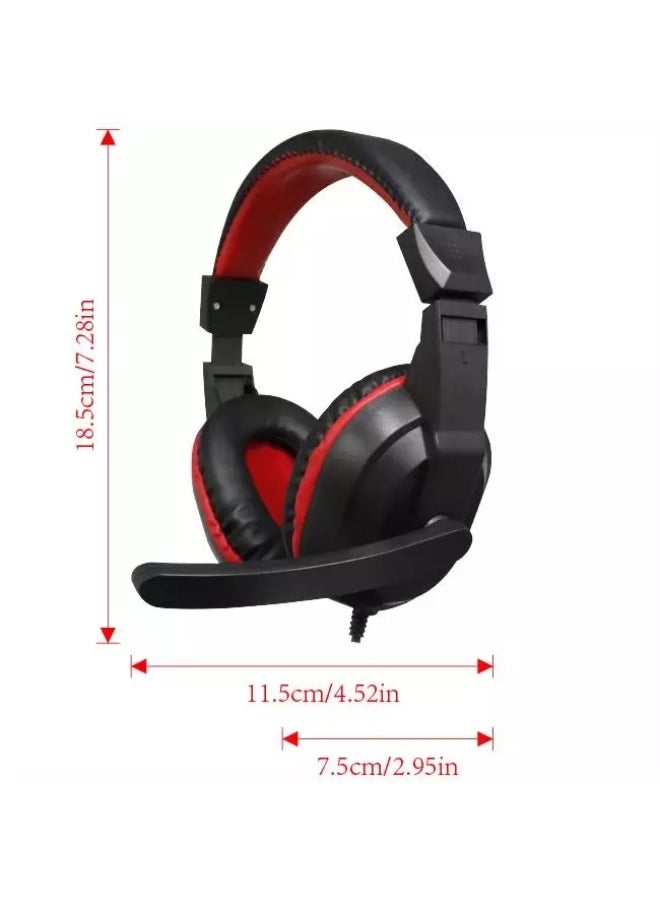 GH112 Gaming Headset - Stereo Sound - Volume controll in Earcups - works with two 3.5MM For PC
