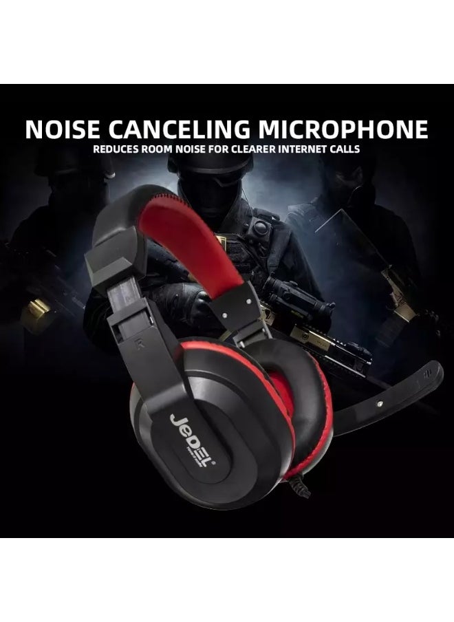 GH112 Gaming Headset - Stereo Sound - Volume controll in Earcups - works with two 3.5MM For PC