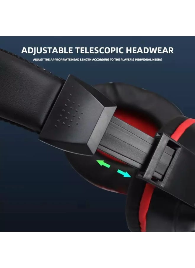 GH112 Gaming Headset - Stereo Sound - Volume controll in Earcups - works with two 3.5MM For PC