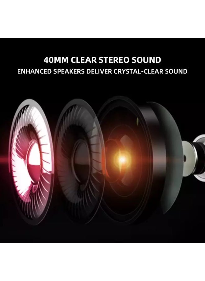 GH112 Gaming Headset - Stereo Sound - Volume controll in Earcups - works with two 3.5MM For PC