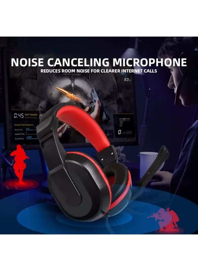 GH112 Gaming Headset - Stereo Sound - Volume controll in Earcups - works with two 3.5MM For PC