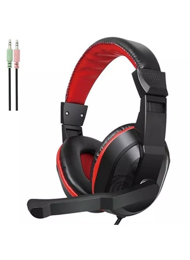 GH112 Gaming Headset - Stereo Sound - Volume controll in Earcups - works with two 3.5MM For PC