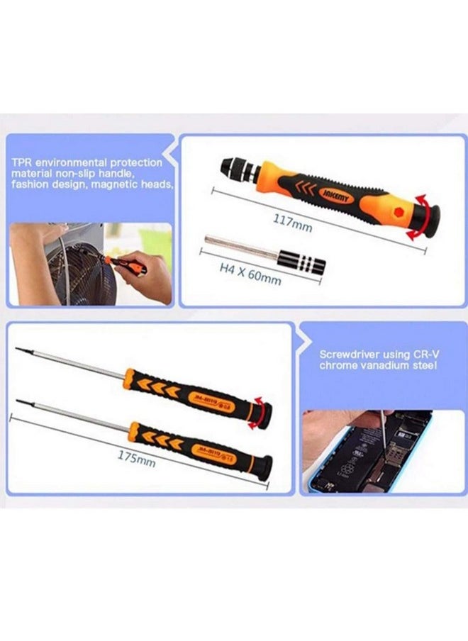 Famous Quality Famous Quality 47 in 1 Professional Precision Screwdriver Set Toolkit, Magnetic Replaceable Bits Repair Kit with Case  - Image 5