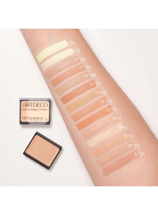 أرتديكو كريم أساس تمويه من ArtDeco 08 بيج مشمشي 4.5 غرام - Image 3