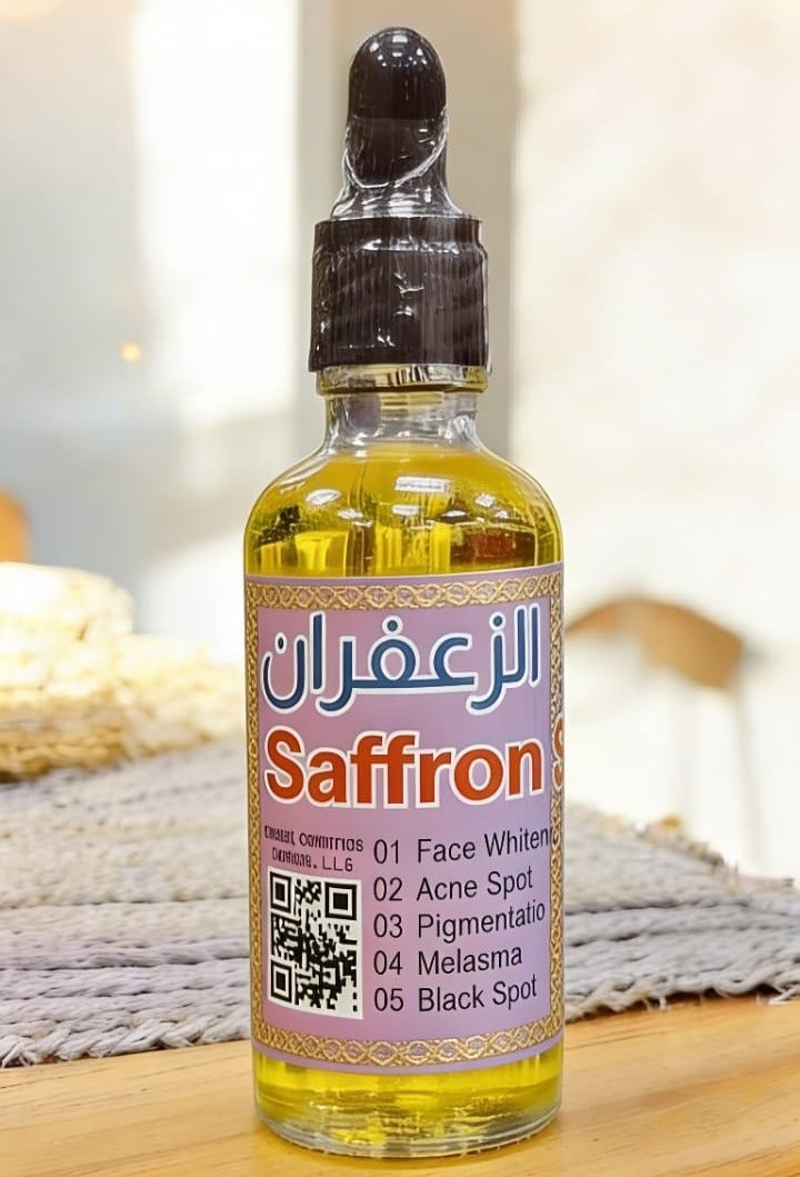 Saffron serum for skin lightening and pigmentation treatment - Image 3