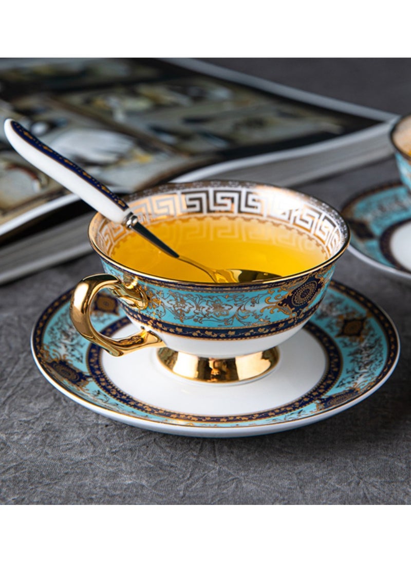 طقم شاي أكوامارين 15 قطعة هدية - Image 4