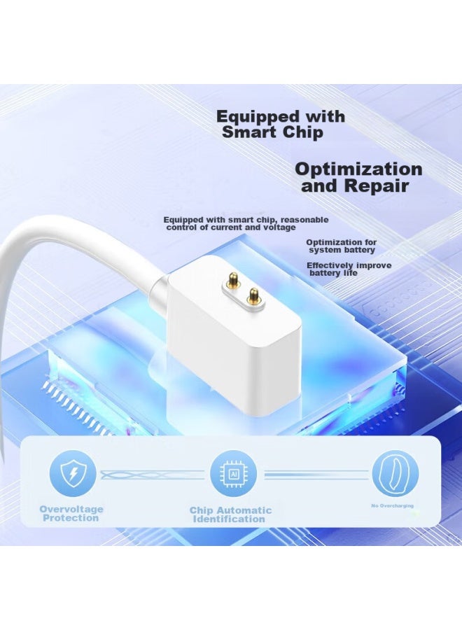 KOVOL Kewo Compatible Charging Cable For Xiaomi Band 8, 9/8pro/nfc, Redmi2, Redmi Watch 4/3 Youth Edition, Magnetic Fast Charging Dock [upgraded Chip] - Image 2