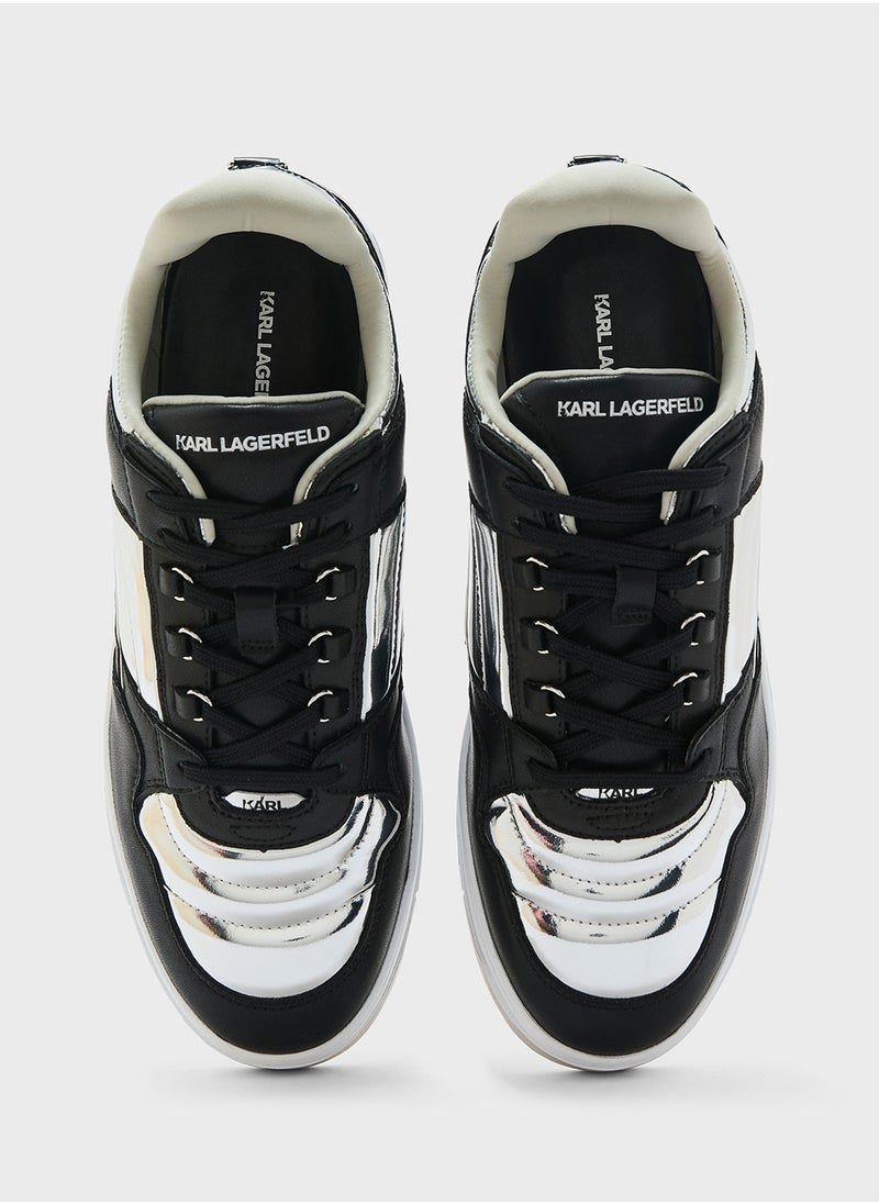 Karl Lagerfeld - Logo Low Top Sneakers - Image 1