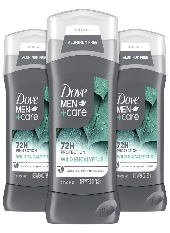 Dove Men+Care DOVE MEN + CARE Aluminum Free 3 Pack Wild Eucalyptus Deodorant for Men 3 oz - Image 1