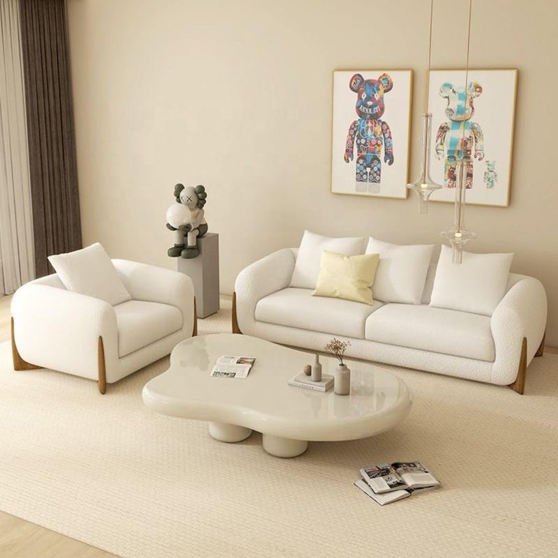 Comfynest Modern Modular Sectional Sofa - Velvet Fabric - Image 1