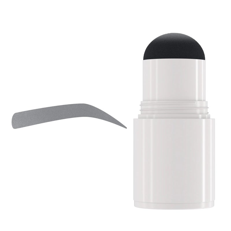 MADLUVV Brow Stamp Refill* - Color Stamp for Brows & Root Touch Up for Women & Men, Instantly Conceal Hair Loss, Grey Hair, Thinning Hair with Stain-Proof/Smudge-Proof Powder Formula (Dark Grey) - Image 1