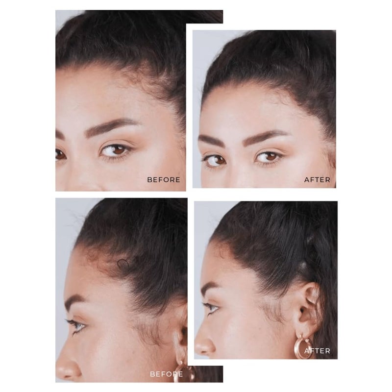 MADLUVV Brow Stamp Refill* - Color Stamp for Brows & Root Touch Up for Women & Men, Instantly Conceal Hair Loss, Grey Hair, Thinning Hair with Stain-Proof/Smudge-Proof Powder Formula (Dark Grey) - Image 5