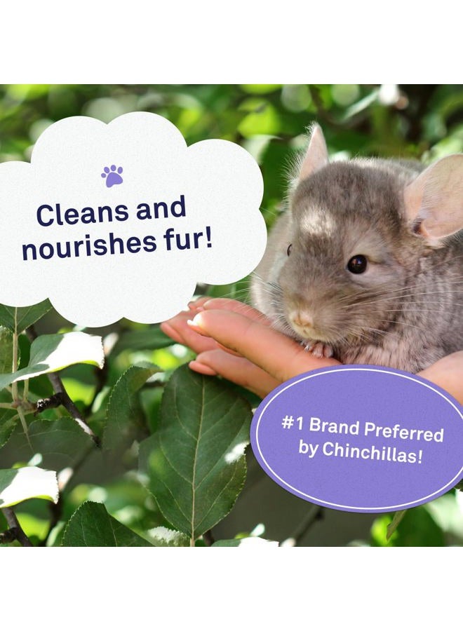 Petpost Chinchilla Bath Dust for Small Animals - Natural, Pure Cleansing Pumice Sand for Cleaning Degus, Hamsters, & Gerbil (1.13 kg) - Image 2