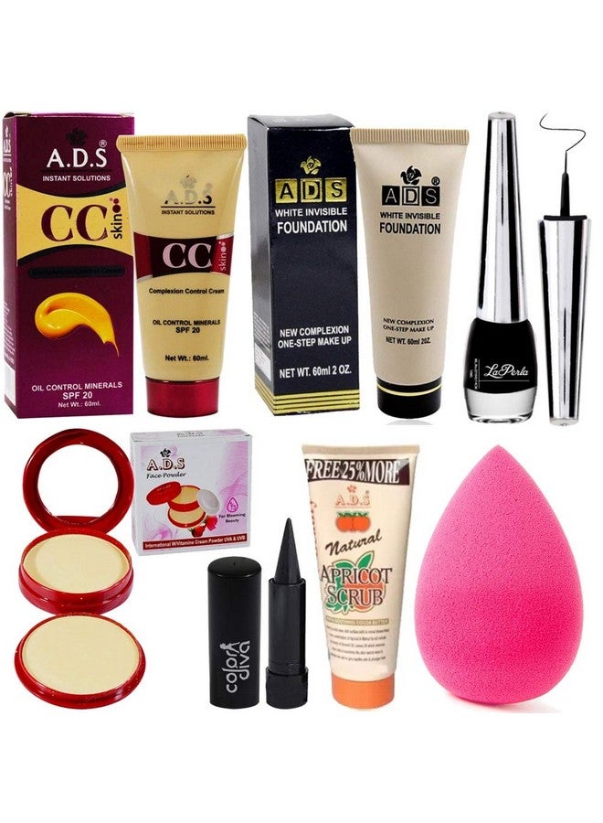 Adbeni Combo - Daily Use Makeup Product, Pack of 7, (GC1447) - Image 1