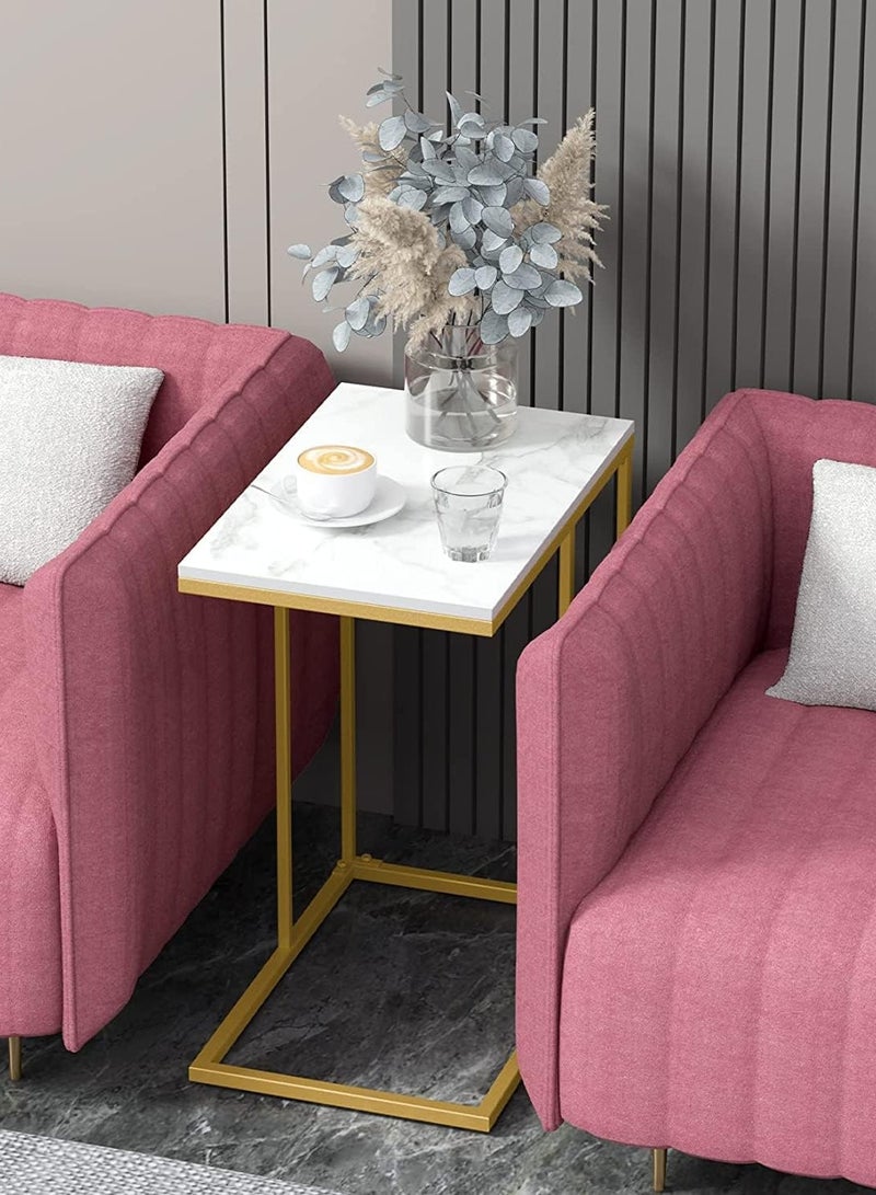 Generic FFD White Marble Exquisite Coffee Tables & End Tables for Timeless Home Decor  - Image 4