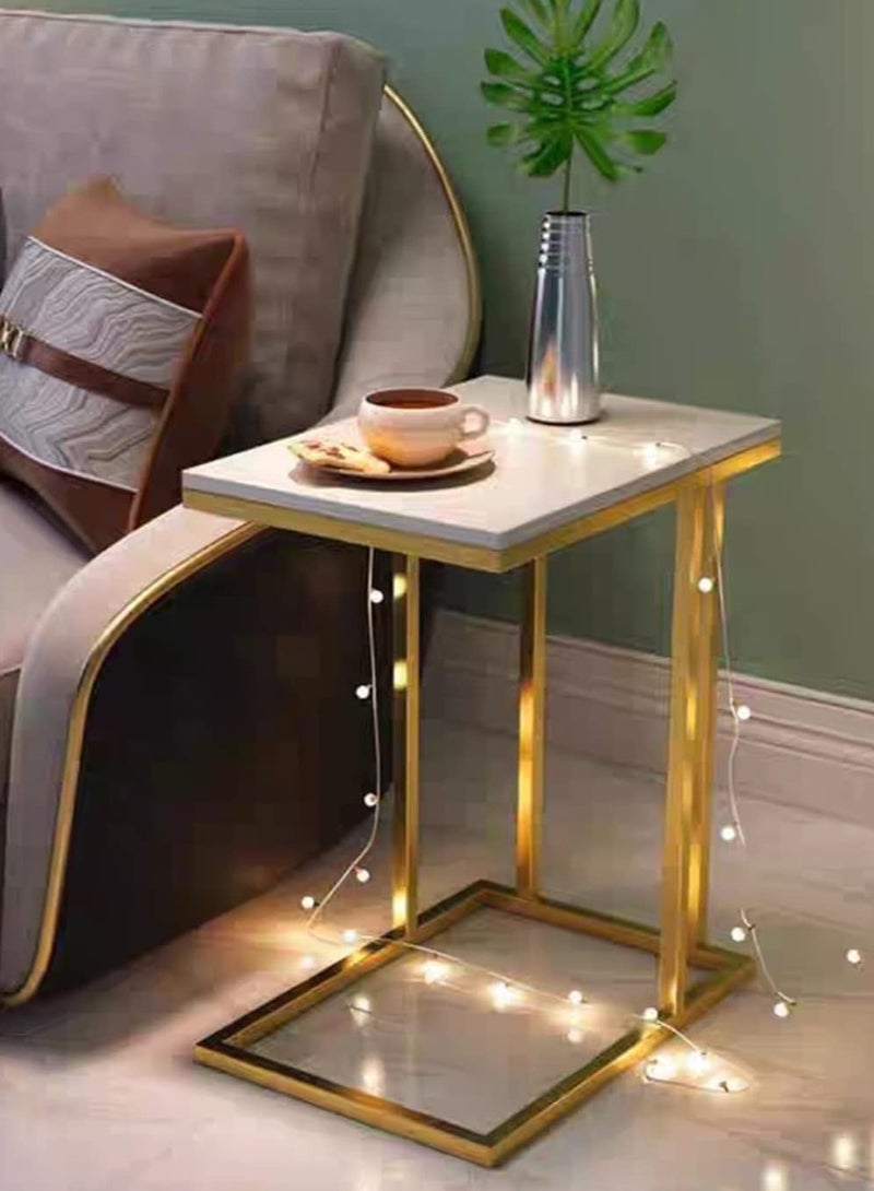 Generic FFD White Marble Exquisite Coffee Tables & End Tables for Timeless Home Decor  - Image 5
