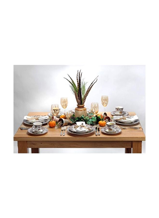 Spode Woodland Majestic Moose Dinner Plate – 10.5 Inch Wildlife Design in Fine Earthenware, Rustic Hunting Collection – Microwave, Dishwasher & Warm Oven Safe, Made in England Moose - Image 2