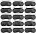 SKEMIX Pack of 40 Eye Mask Shade Cover Blindfold Night Sleeping with Nose Pad Blindfold Game Games Relax Cover Black - Image 3