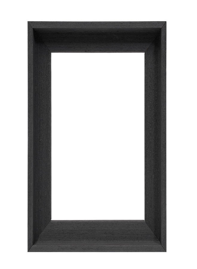 CANFRAVAS 20x24 Solid Wood Canvas Floater Frame, Wood Canvas Floating Frame, Floater Frame for 0.6"-0.8" Deep Canvas Paintings (20"x24", Black) - Image 2
